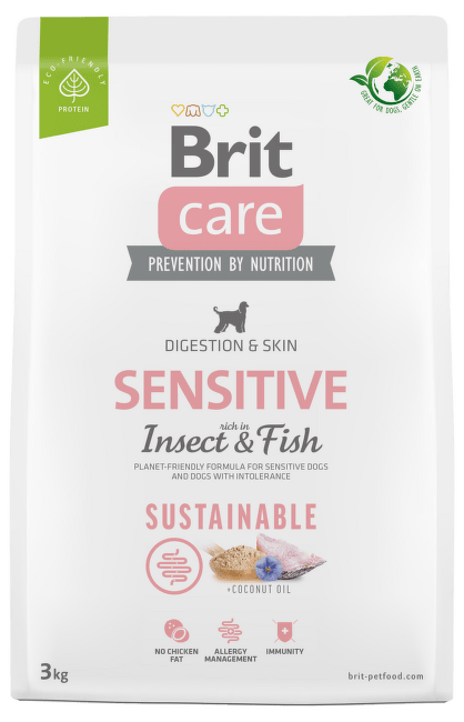Brit Care Dog Sustainable Sensitive 3kg
