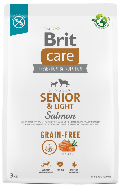Brit Care Dog Grain-free Senior & Light 3kg
