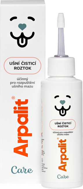 Ušní roztok Arpalit Care s účinnou čisticí látkou 100 ml