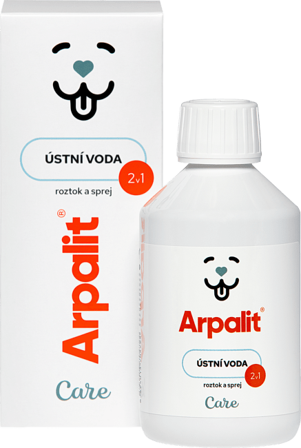 Ústní voda Arpalit Care 2v1 roztok a sprej 250 ml