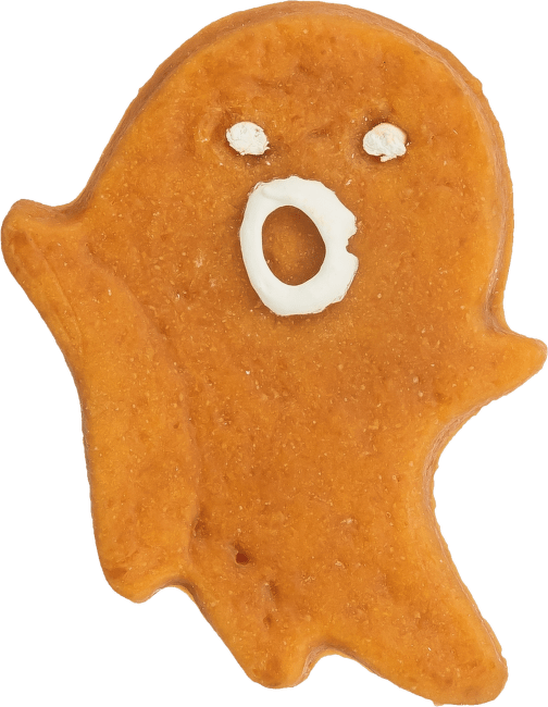 Maškrta pre psy Trixie Halloween duch z kuracích a kačacích pŕs 40 g