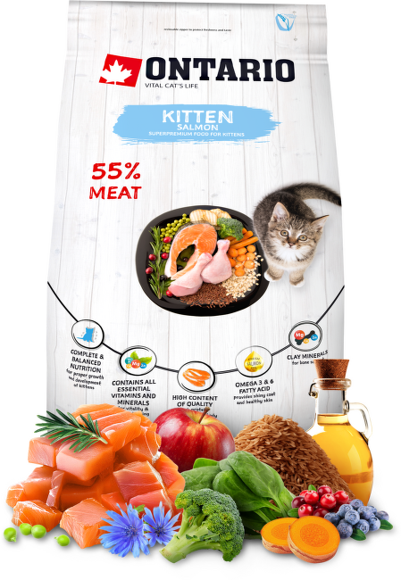 Ontario Kitten Salmon 2kg