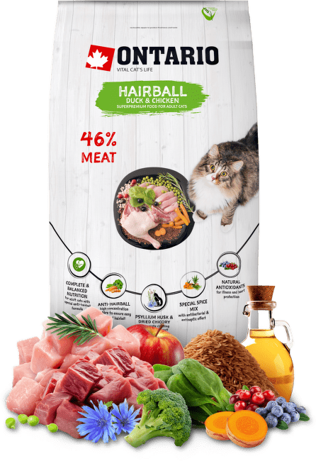 Ontario Cat Hairball 6,5 kg