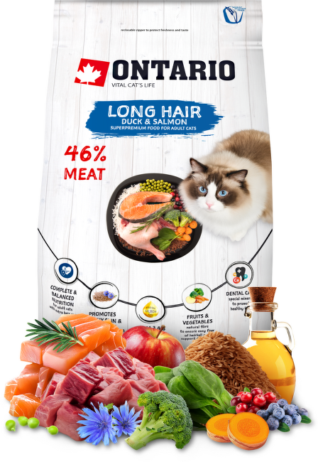 Ontario Cat Longhair 0,4 kg