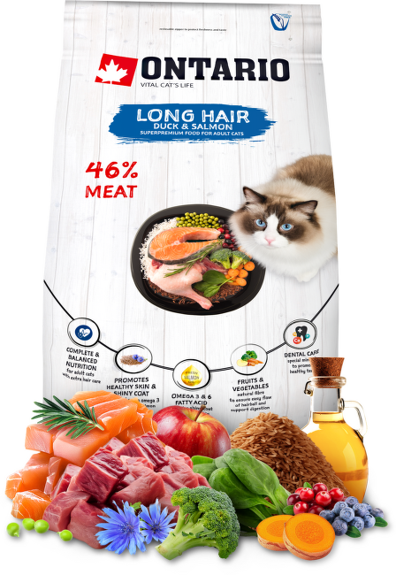 Ontario Cat Longhair 2kg