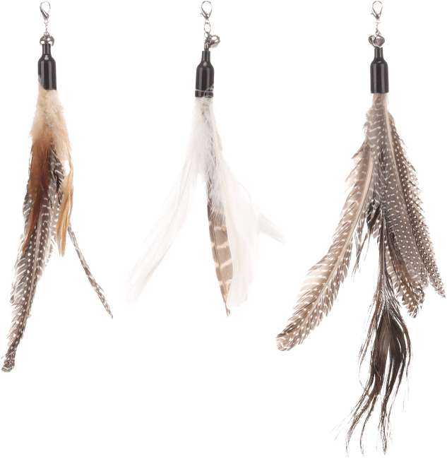 Náhradné pierka Flamingo Suuz k mávadlu 29 cm 1 ks mix farieb