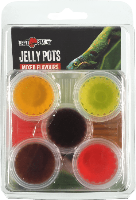 Repti Planet krmivo Jelly Pots Mixed 8 ks