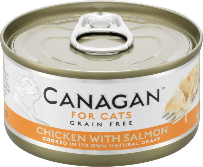 Canagan cat konzerva kura , losos 75 g 