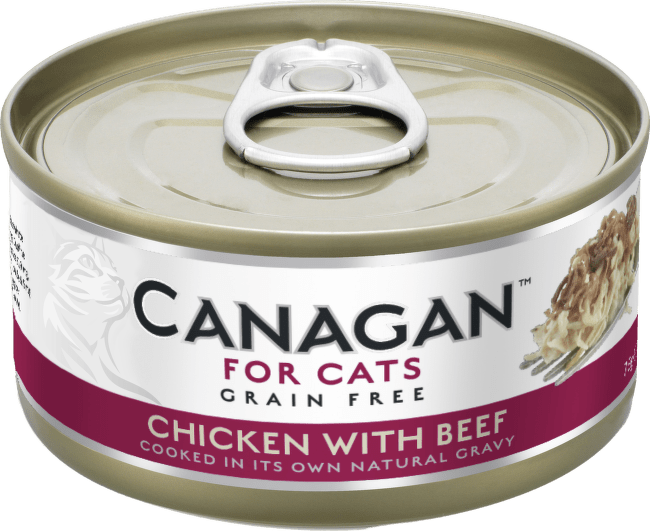 Canagan cat konzerva kura , hovädzie  75 g 