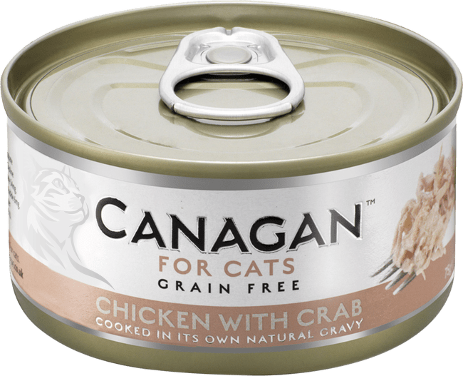 Canagan cat konzerva kura , krab 75 g 