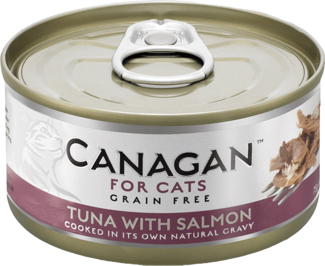 Canagan cat konzerva tuniak ,losos 75 g 