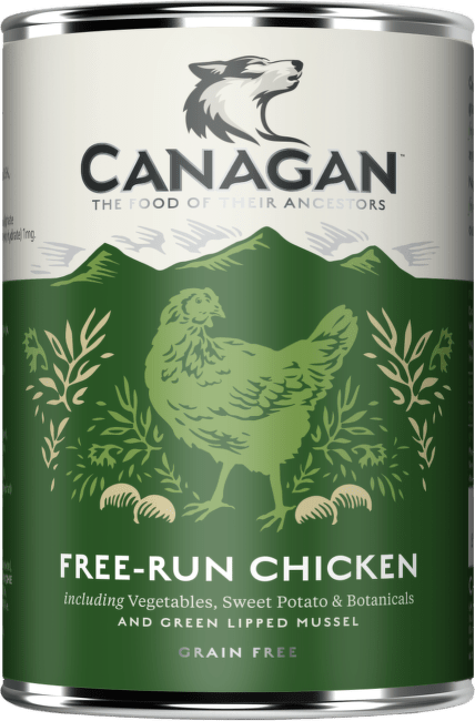 Canagan dog konzerva kura voľný chov 400 g 