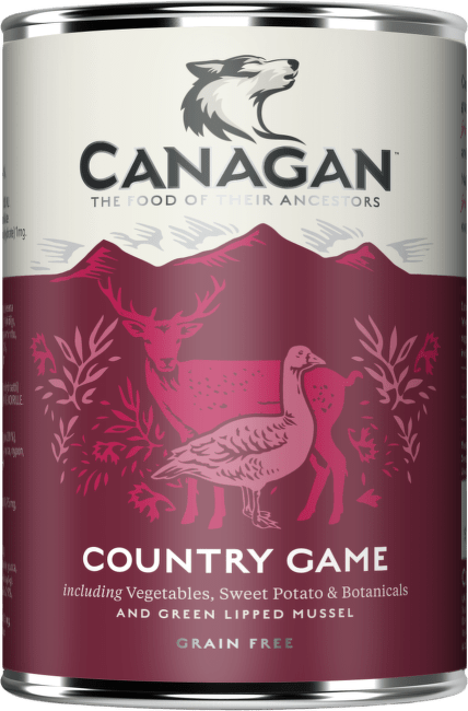 Canagan dog konzerva jeleň, kačica 400 g 