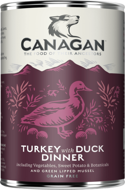Canagan dog konzerva morka, kačka 400 g 