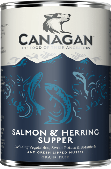 Canagan dog konzerva losos haring 400 g 