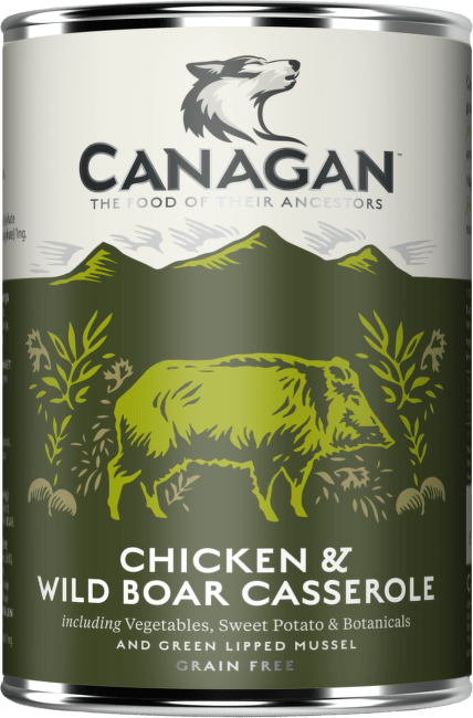 Canagan dog konzerva kura, bravčové 400 g 
