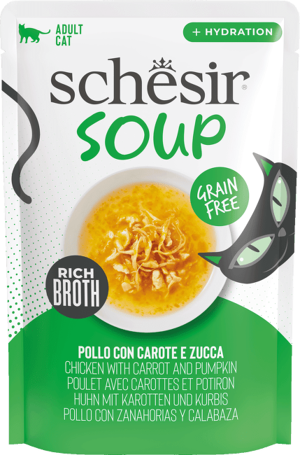 Schesir Soup kapsička 40 g kura, mrkva a tekvica