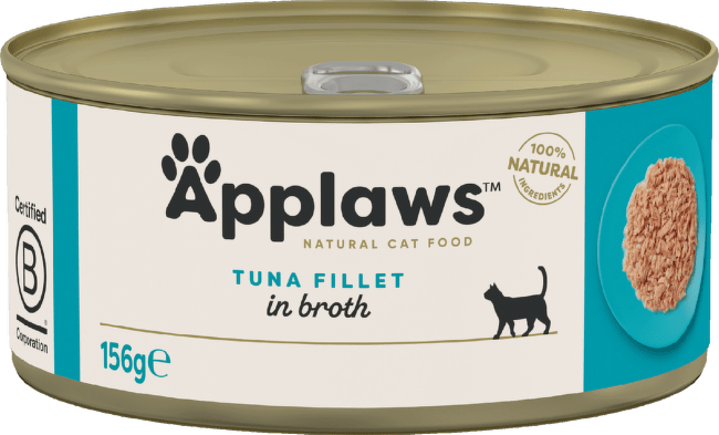 Konzerva Applaws Cat Tin 156g Tuna Fillet