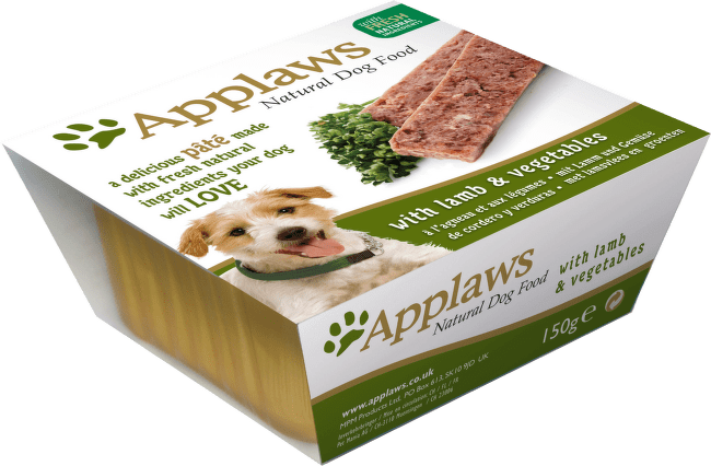 Консервы для собак - APPLAWS Dog Pate, с ягнёнком и овощами, 150г