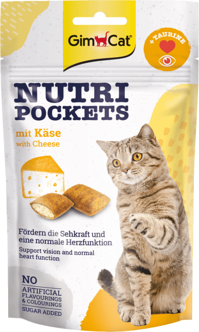 Pochoutky GimCat Nutri Pockets se sýrem 60 g
