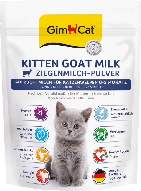 Kozí mléko GimCat pro koťata 200 g