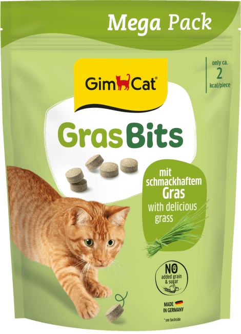 Pamlsky GimCat Gras Bits s kočičí trávou 425 g