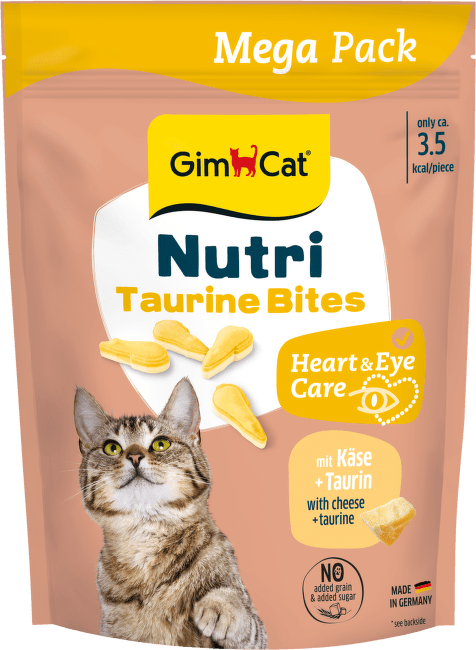 Pamlsky GimCat Nutri Taurine Bites s tvarohem 425 g