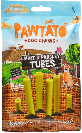Benevo Pamlsok  trubička mäta a petržlen veg. 90 g