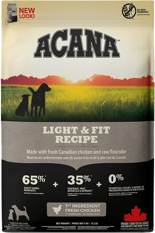 Acana Recipe Light Fit 6 kg