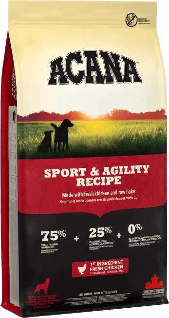 Krmivo Acana Sport & Agility Recipe 17 kg