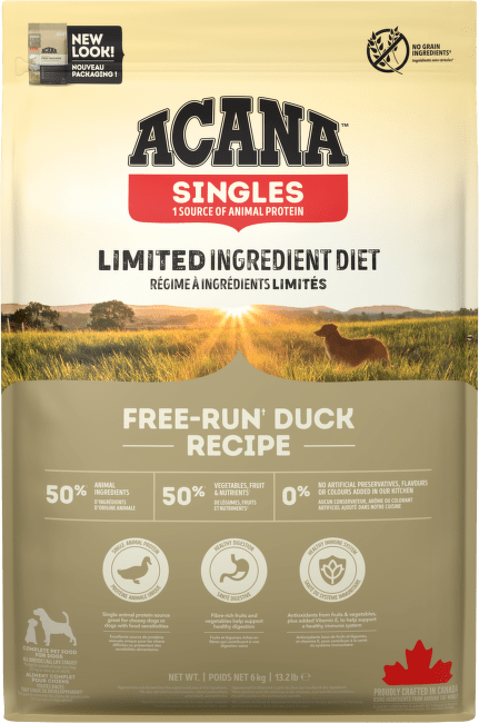 Krmivo Acana Singles Free-Run Duck 6 kg
