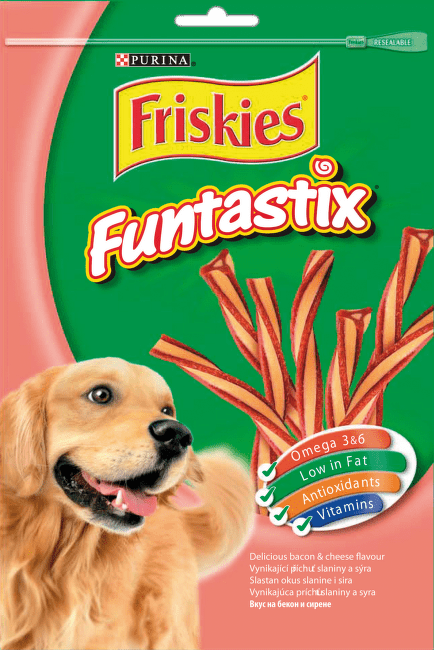 Лакомство для собак – Friskies Funtastix, 175 г