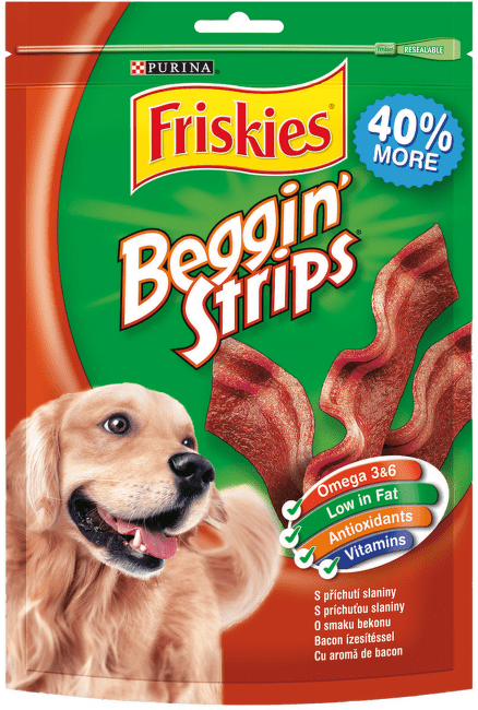 Friskies Beggin Strips slanina 120g