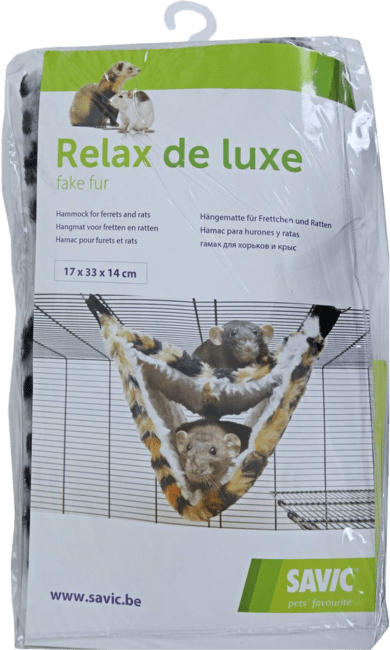 Гамак для грызунов – Savic Relax de Luxe Tube Fake Fur