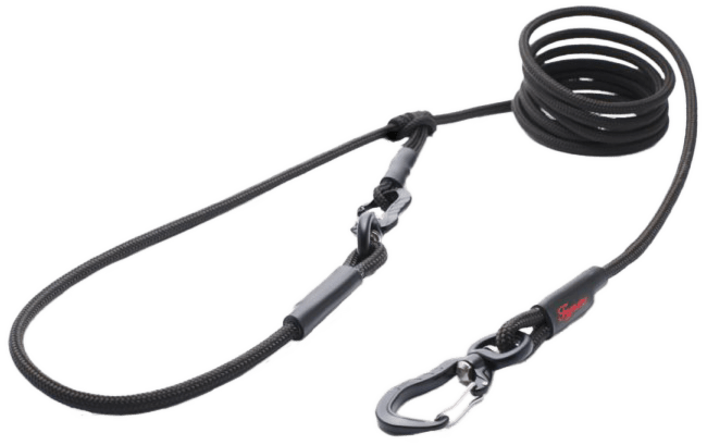 Vodítko Tamer lanové Easylong Twist mini 2,5m černé