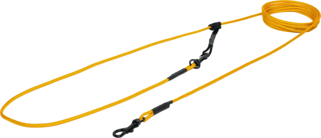 Vodítko Tamer Easylong lanové slim 2,5 m zlaté