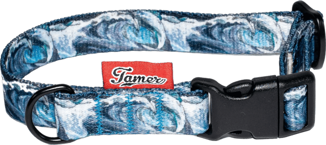 Obojek Tamer Simple Ocean Wave 1,5 cm 18-27 cm