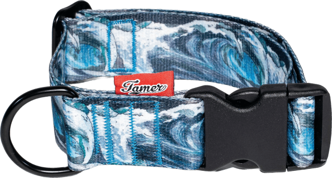Obojek Tamer Simple Ocean Wave 4 cm 33-55 cm