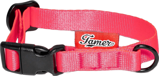 Obojek Tamer Simple 1,5 cm 18-27 cm růžový