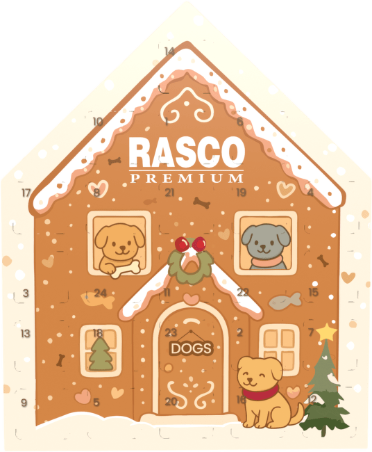 Adventní kalendář pro psy Rasco Premium