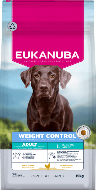 Krmivo Eukanuba Special Care Adult Large Weight Control 15 kg
