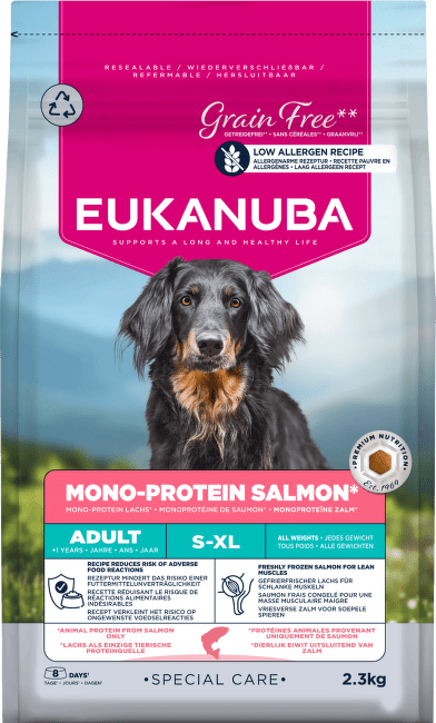 Krmivo Eukanuba Special Care Adult Mono Protein Salmon 2,3 kg