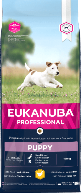 EBC Eukanuba Puppy & Junior Small 18kg 