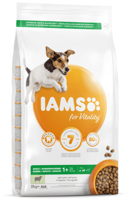 IAMS Dog Adult Small &  Medium Lamb 3kg