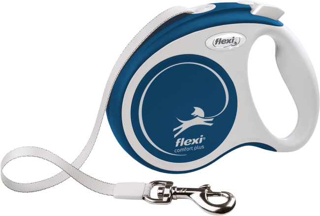 Navíjecí vodítko Flexi Comfort Plus Tape XS 3 m modré