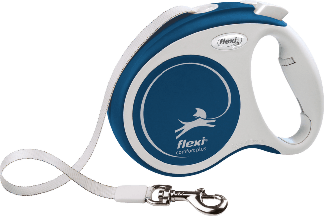 Navíjacie vodítko Flexi Comfort Plus Tape M 5 m modré