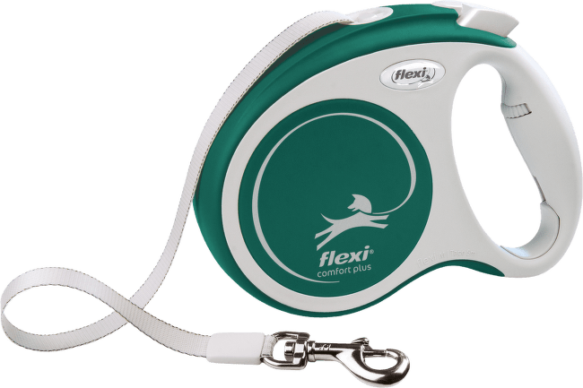 Navíjecí vodítko Flexi Comfort Plus Tape M 5 m zelené
