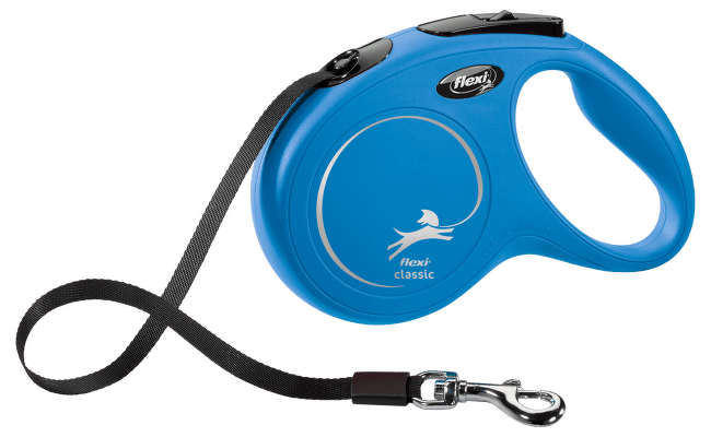 Voditko Flexi Classic New paska M 5m modre