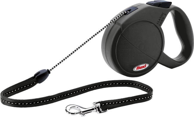 Vodidlo Flexi Classic Long 2 čierne M