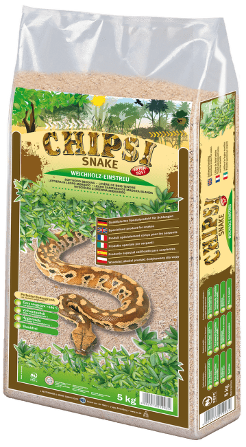 Торфяной субстрат для террариума - JRS Chipsi Snake 5 кг